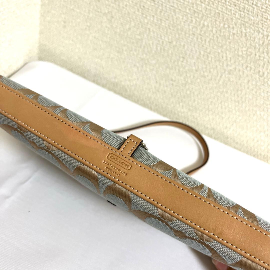 【極美品】コーチ 6348 ソーホー ワンハンドバッグ レザー シグネチャー