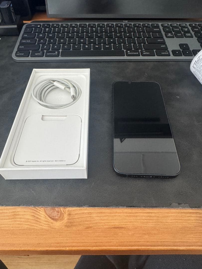 iPhone 13 128GB ミッドナイト SIMフリー 箱あり