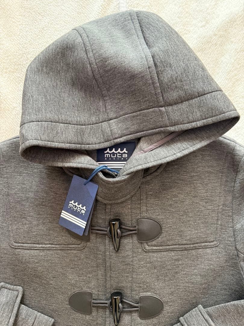 muta ムータ　ダッフルコート(グレー)Ｌサイズ