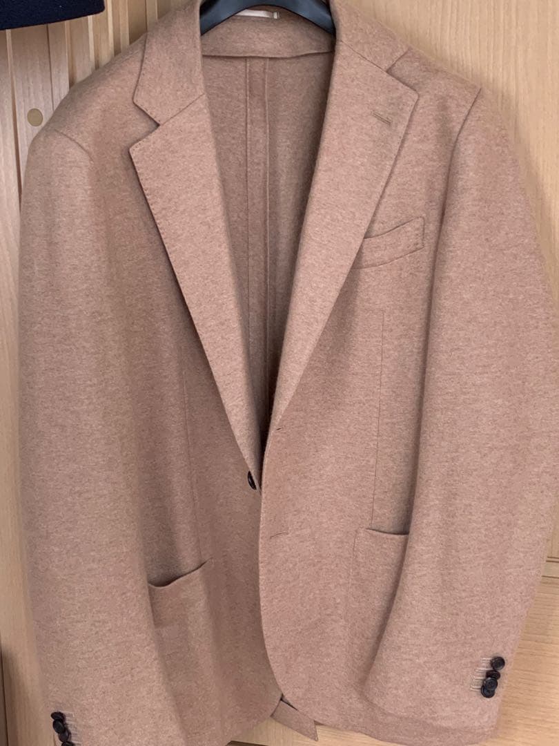 【極美品】カシミアフランネル　ジャケット