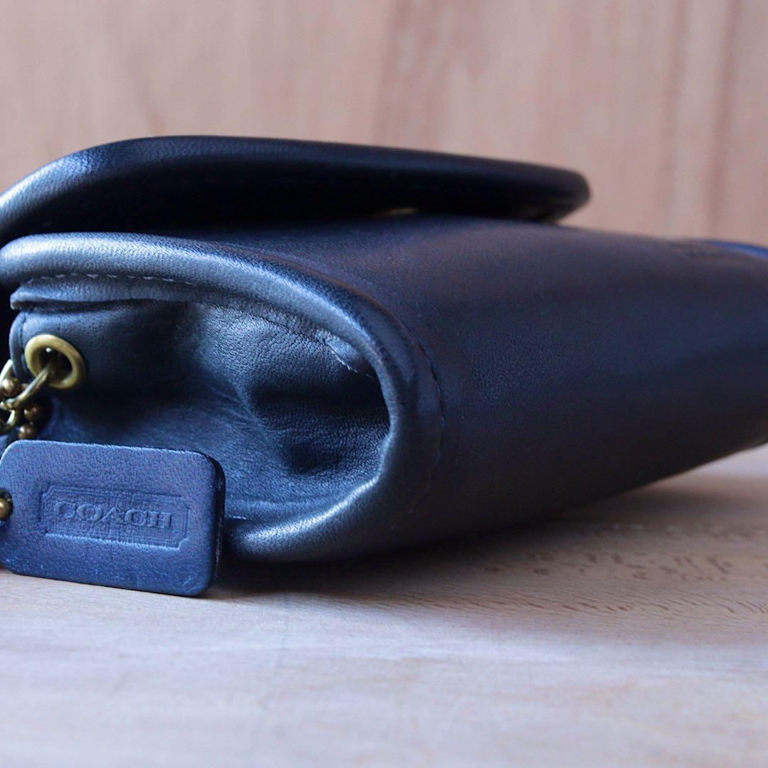 オールドコーチ ケース vintage coach 7219 BLUE