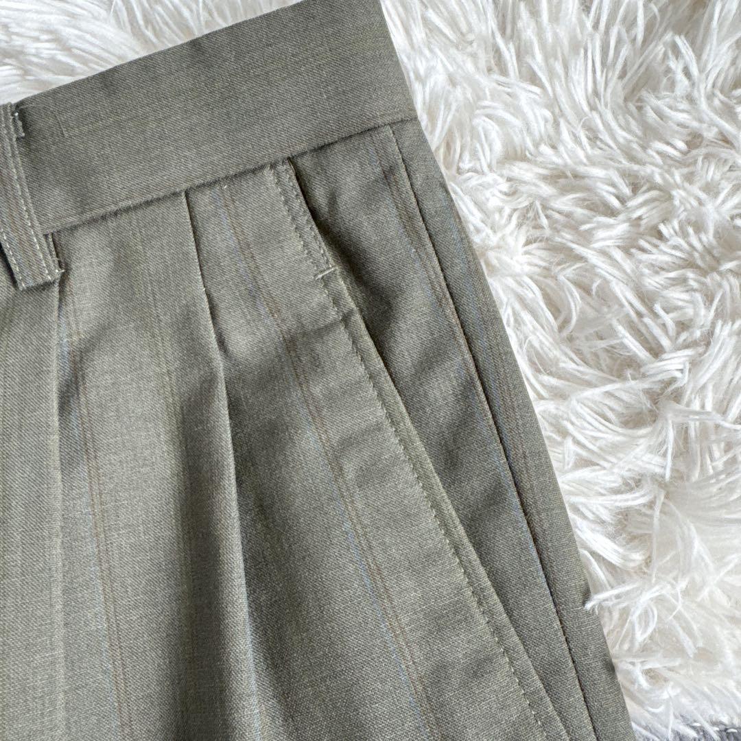 当時物　オールド　ディオール セットアップ　スーツ　ストライプ　シングル　2B