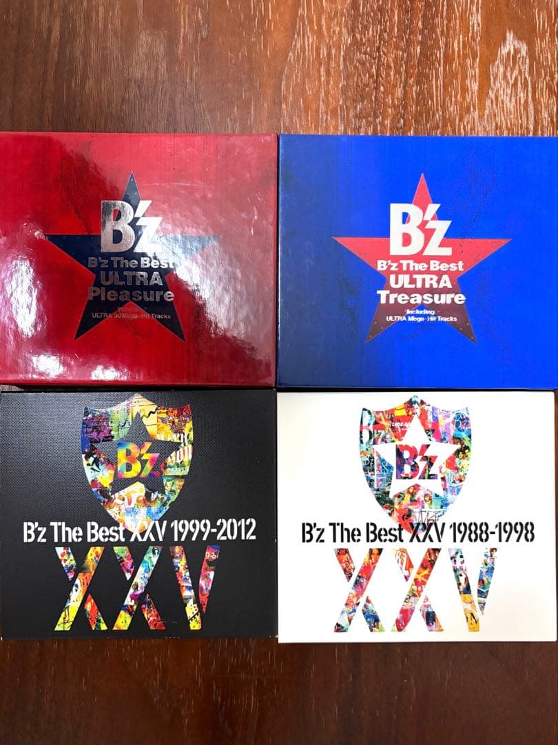 B'z ベストアルバム 4組セット
