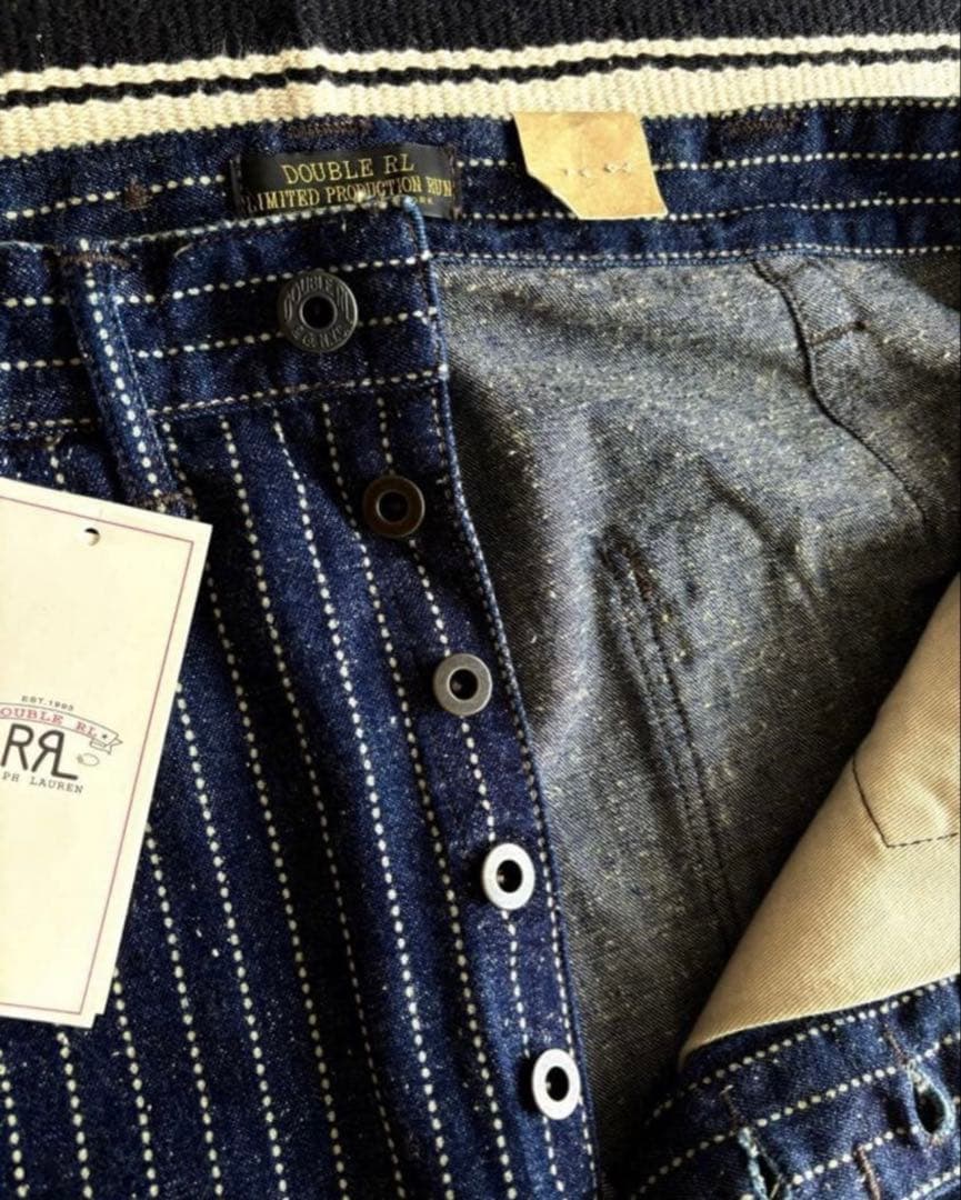 新品未使用RRL リミッテッドエディションワークパンツ 31/30 5ポケット