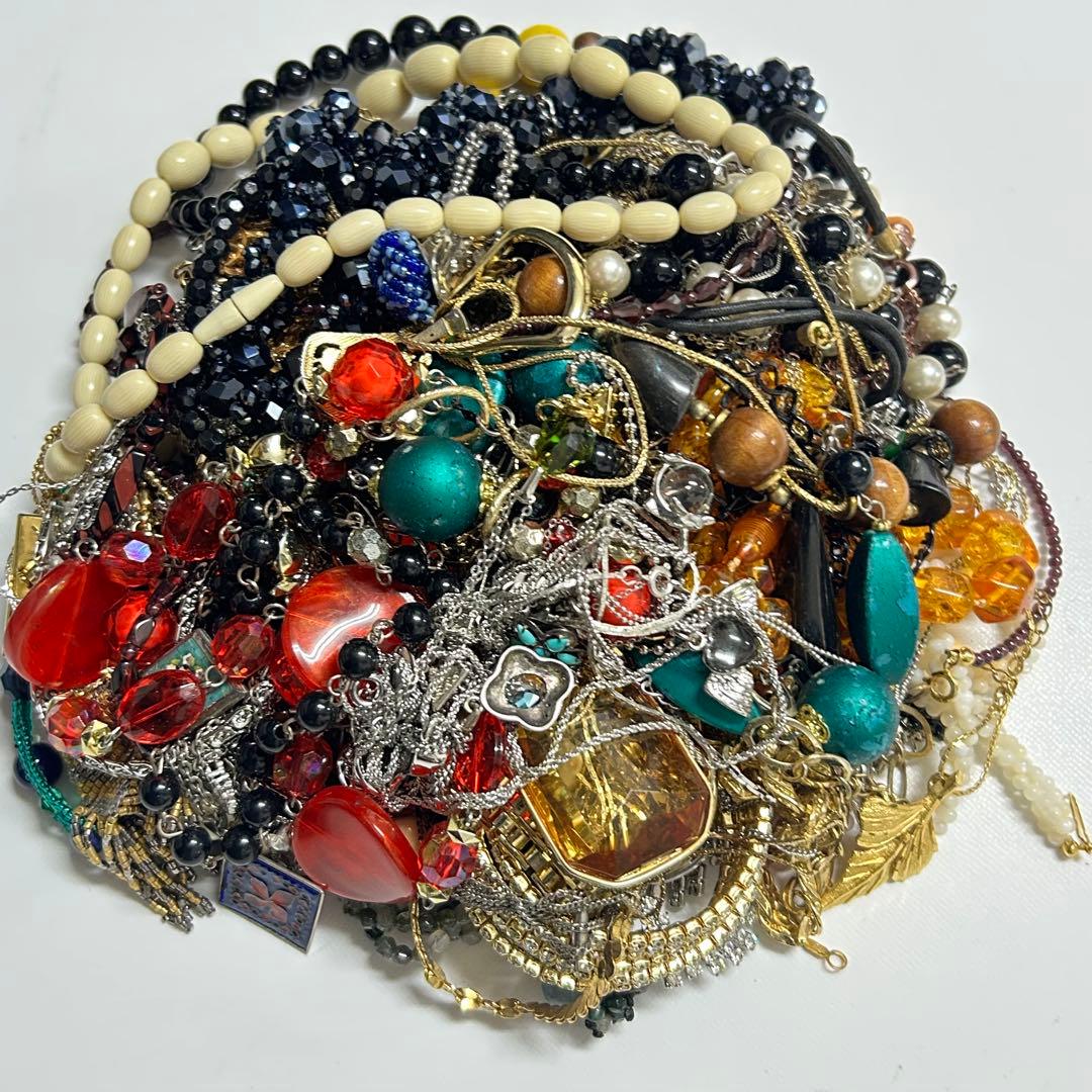 イミテーションまとめ売り　ヴィンテージ　アンティーク　ネックレスレディース【5】