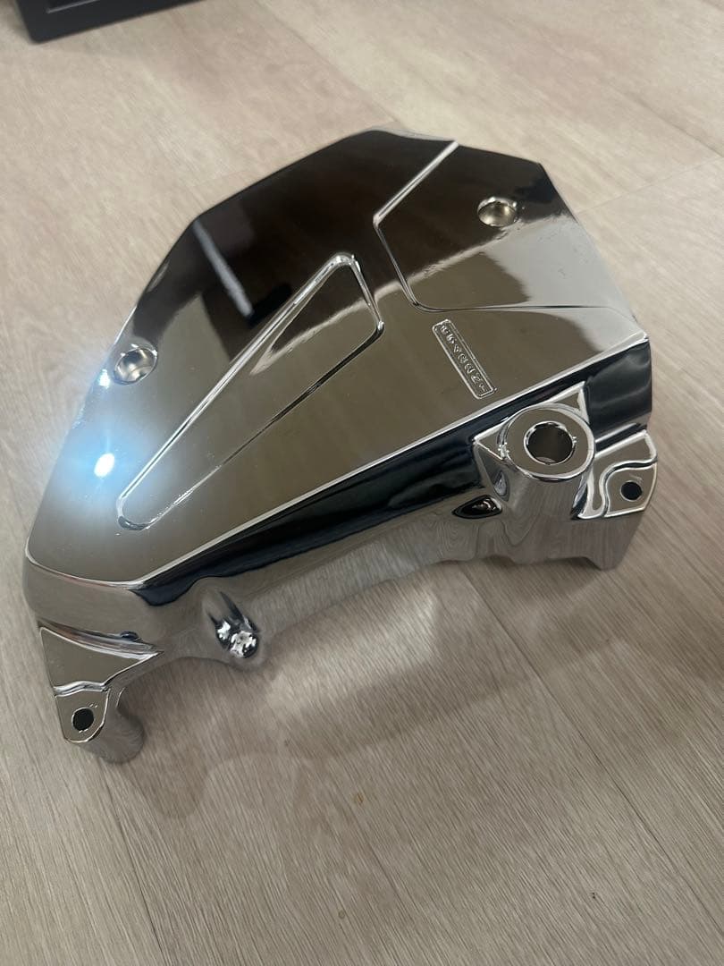 ゼファーχ スプロケカバー メッキ