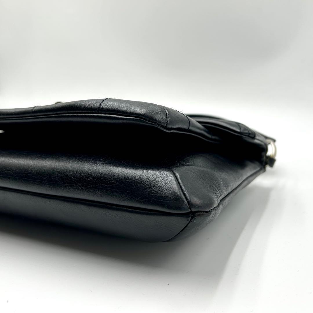 極美品 CHANEL チョコバー 2.55 ショルダーバッグ シルバー金具