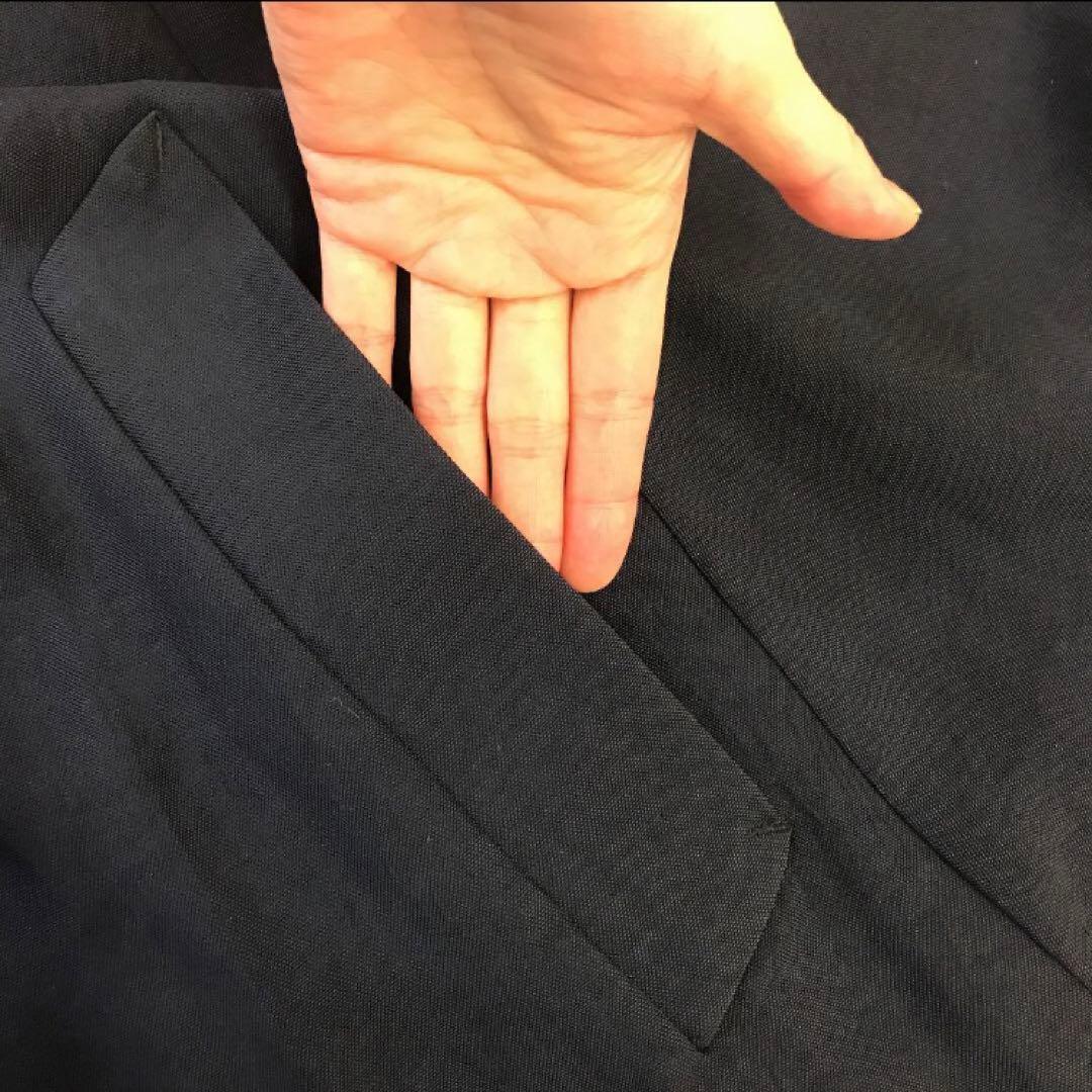 MAR トレンチポンチョコート　ネイビー