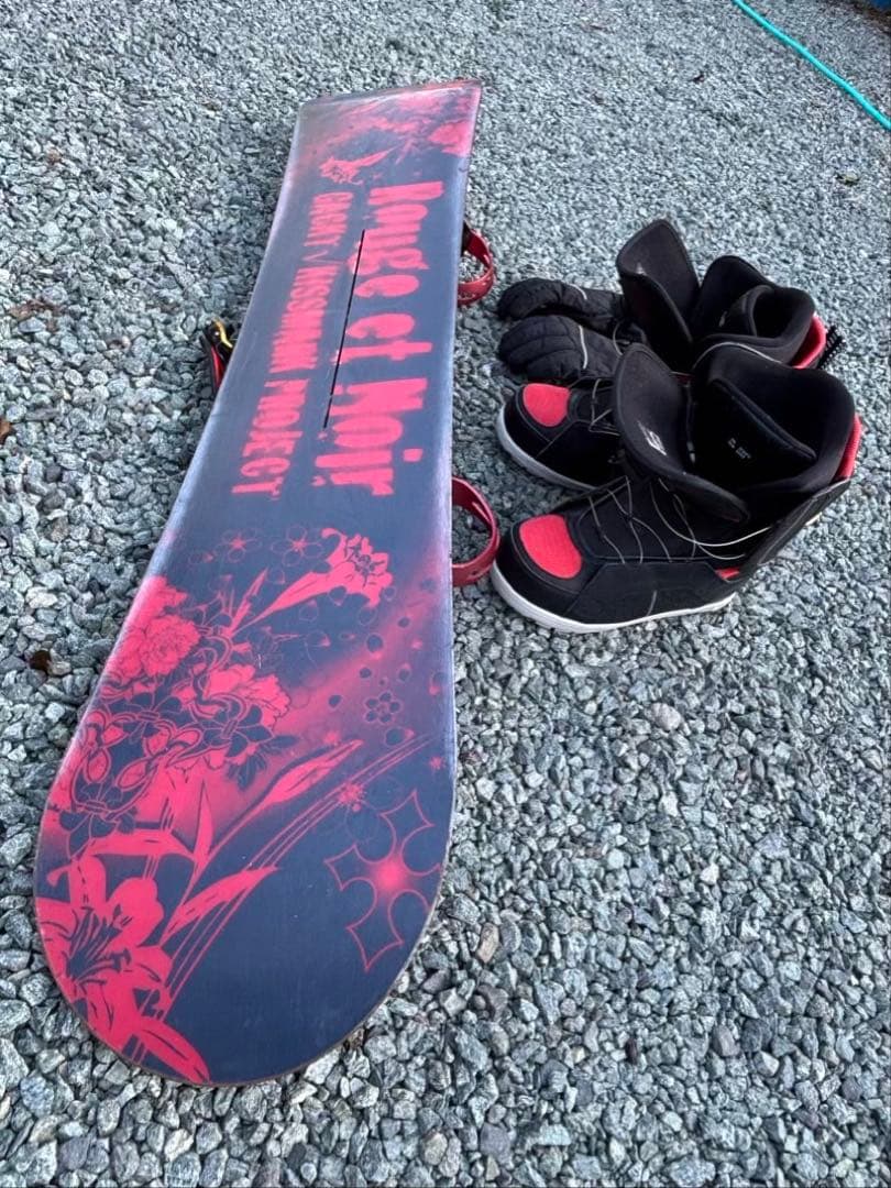 GACKT×KISSMARK スノボセット 板151 ブーツ27.5