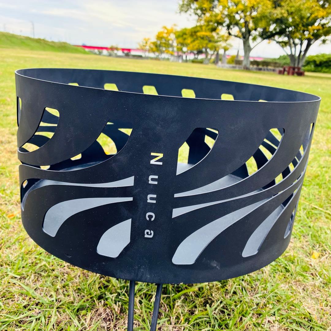 【新品級】Nuuca 焚き火台 本体のみ ヒュッゲタイム 北欧デザイン ヌーカ