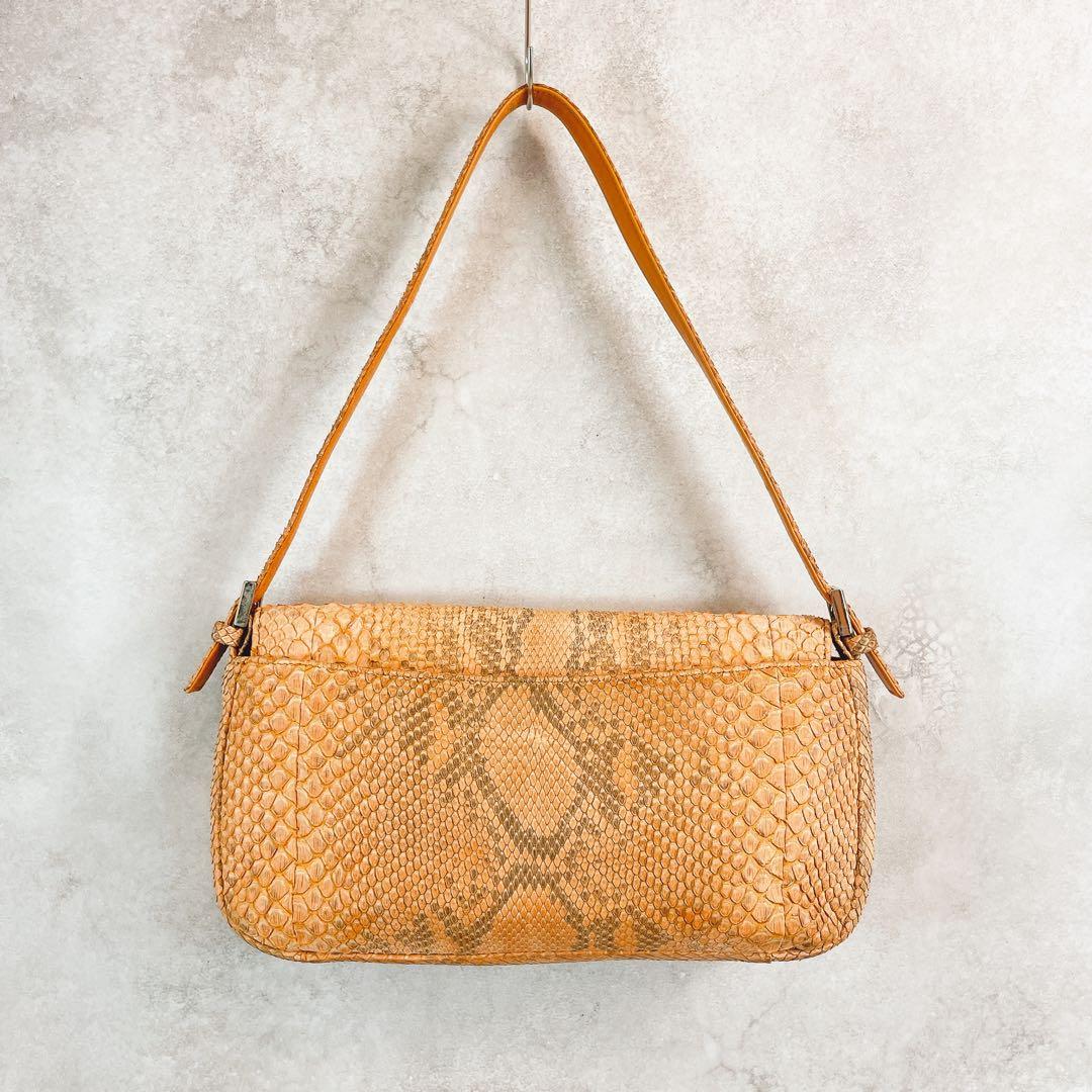 GIVENCHY ジバンシー　ワンショルダーバッグ　パイソンレザー　ヴィンテージ