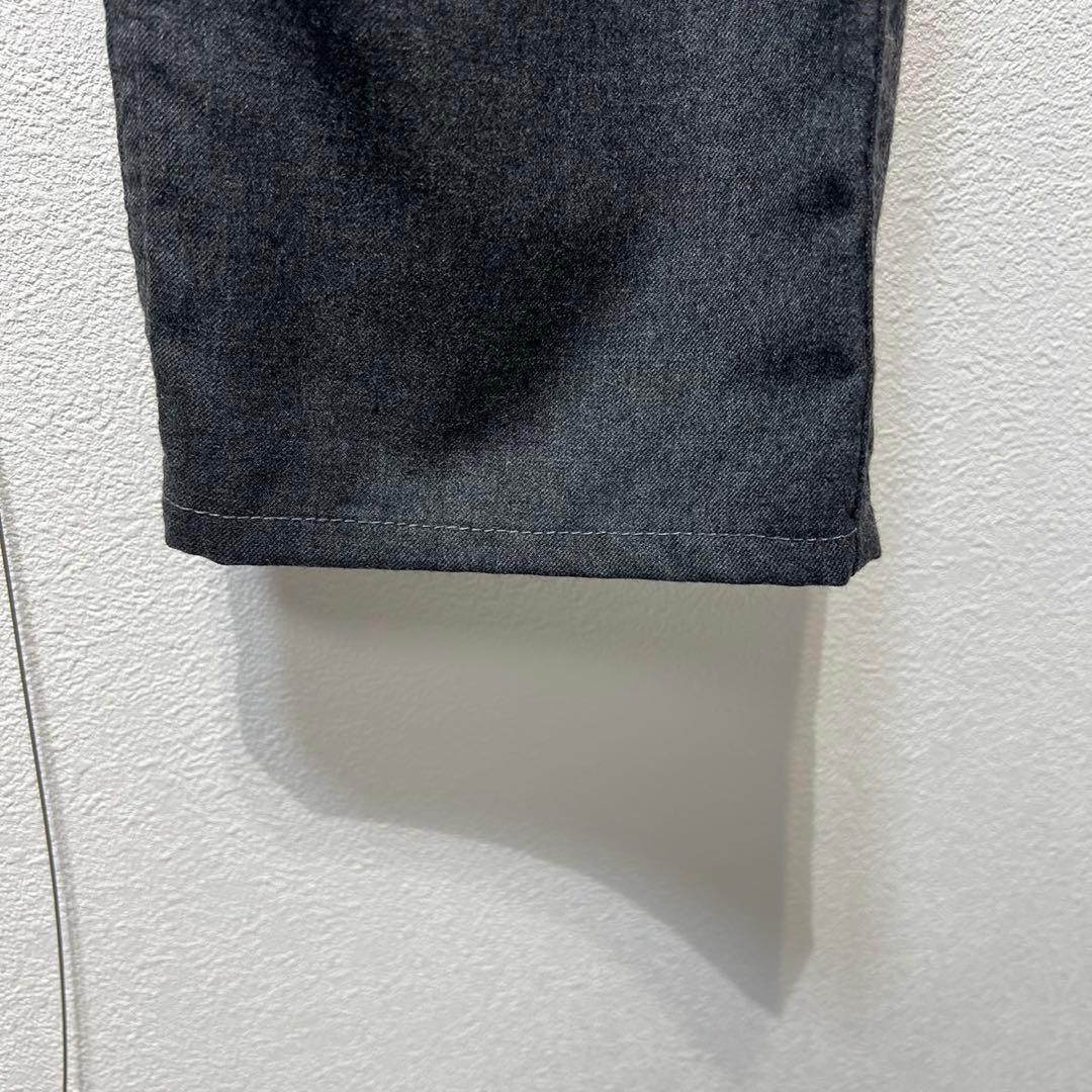 希少 14年製 コムデギャルソンオム 上質 ウール デザイン 縮絨パンツ M