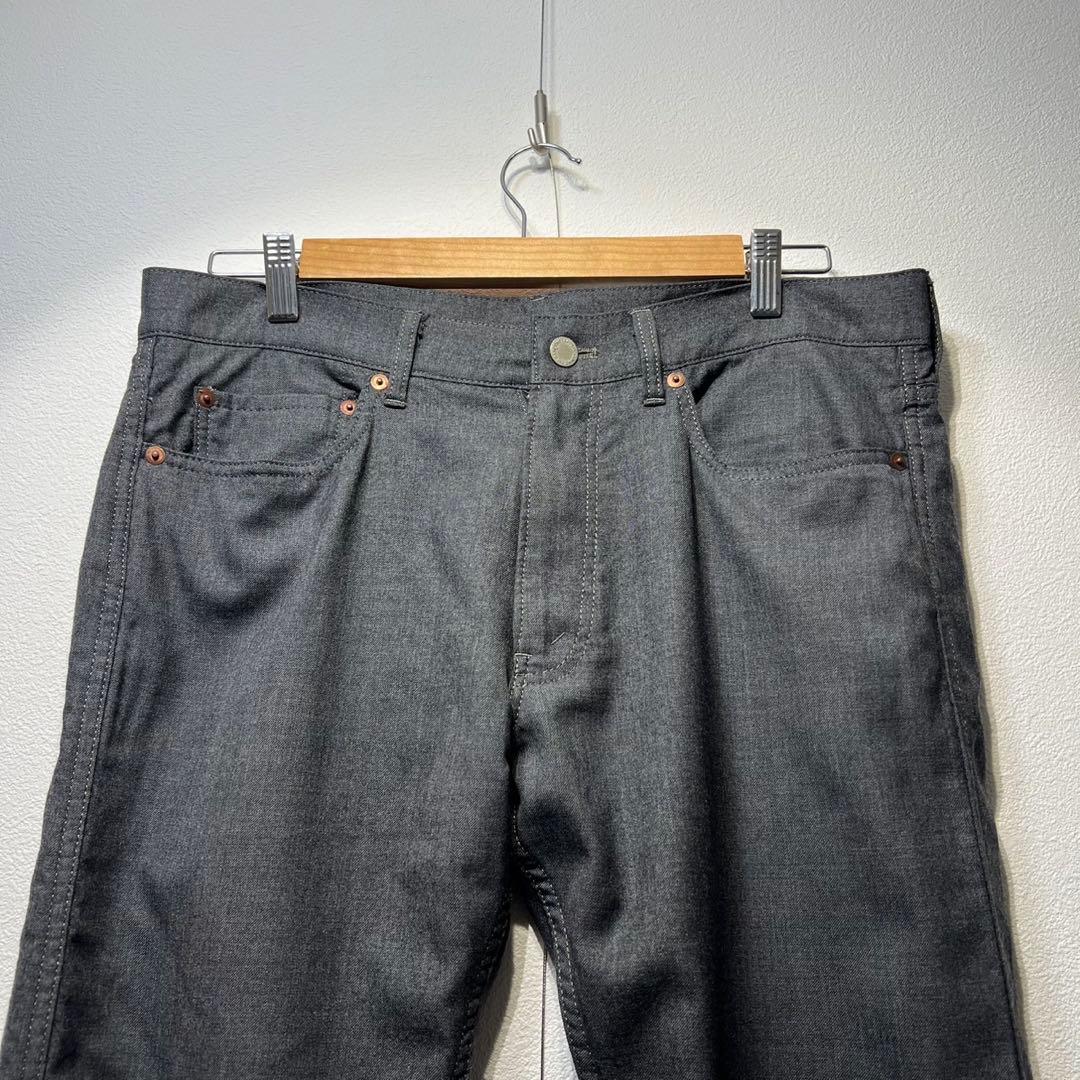 希少 14年製 コムデギャルソンオム 上質 ウール デザイン 縮絨パンツ M