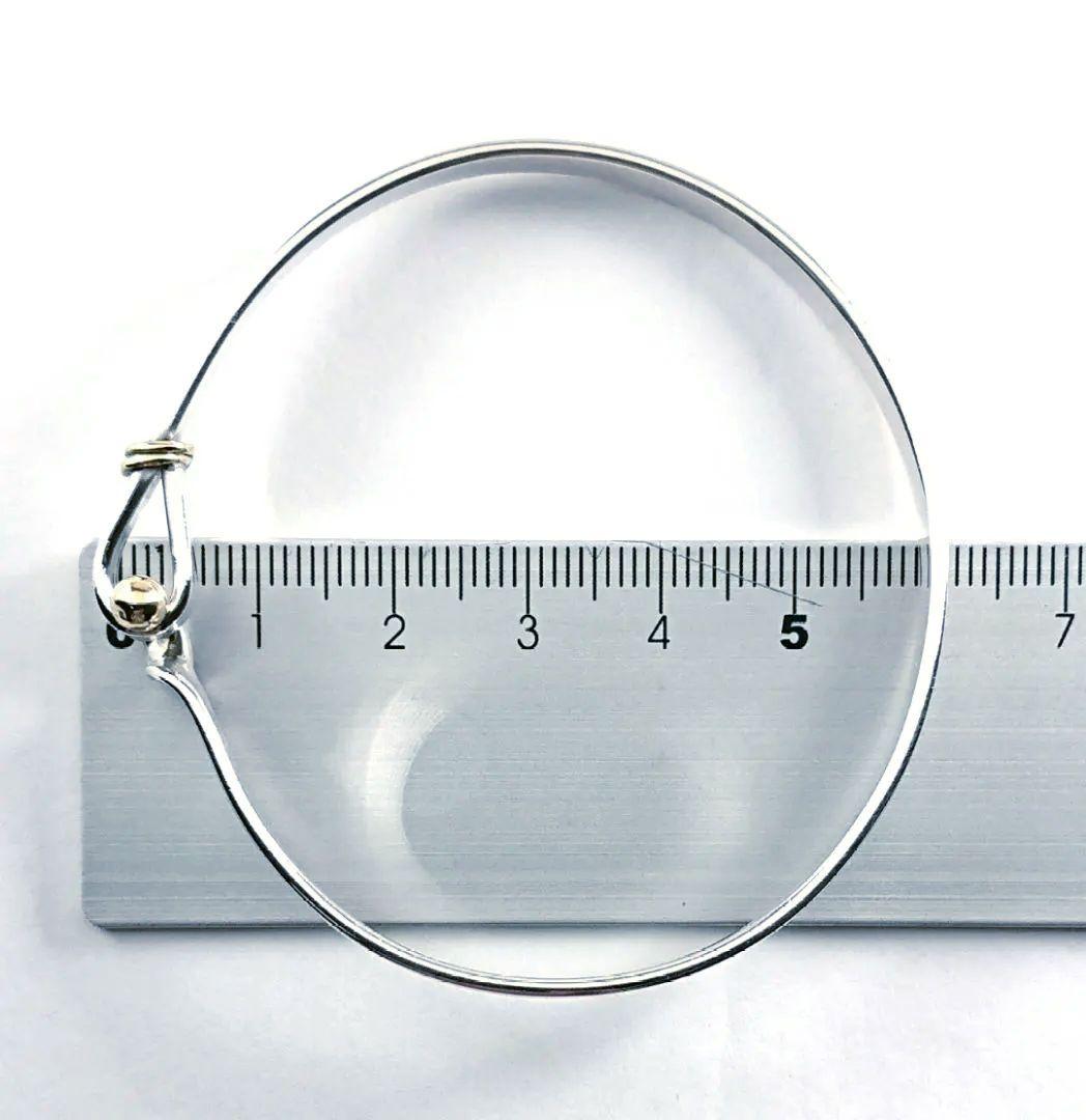 TIFFANY&Co. ティファニー フック＆アイ バングル シルバー 18K