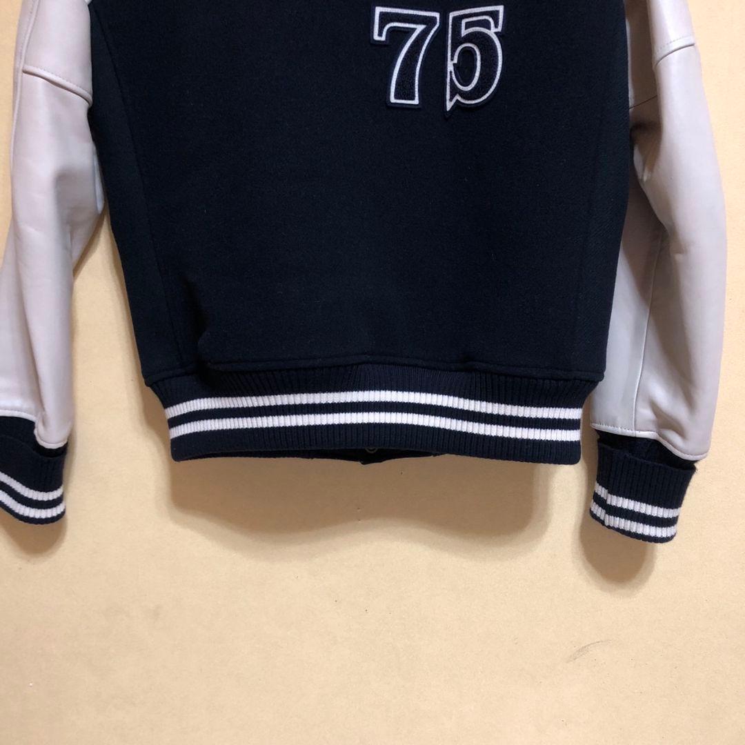 ヒステリックグラマーネイビー ホワイト スタジャン Cult 75