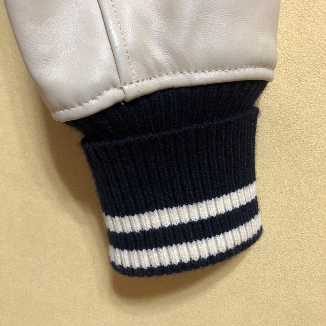 ヒステリックグラマーネイビー ホワイト スタジャン Cult 75