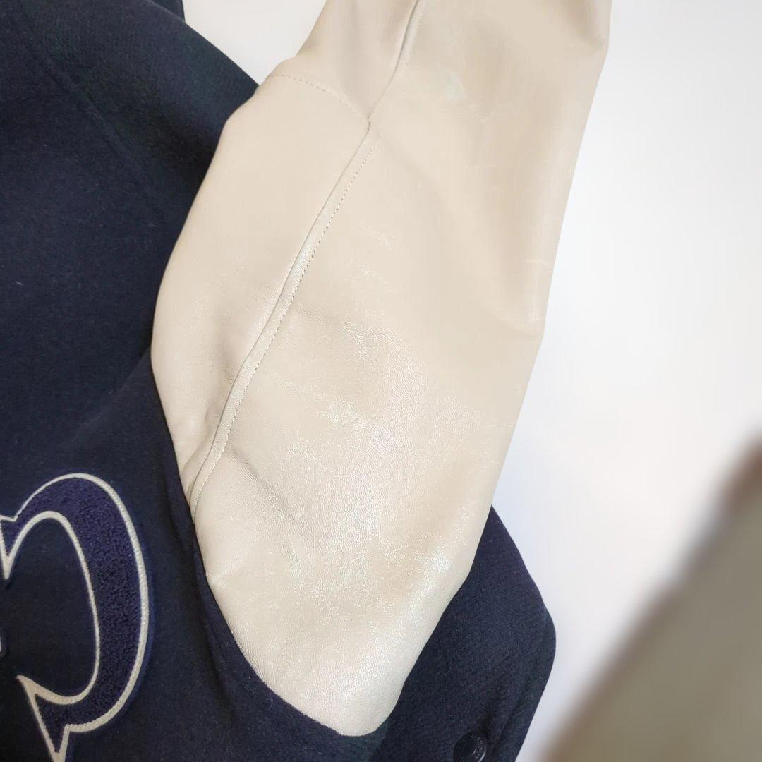 ヒステリックグラマーネイビー ホワイト スタジャン Cult 75