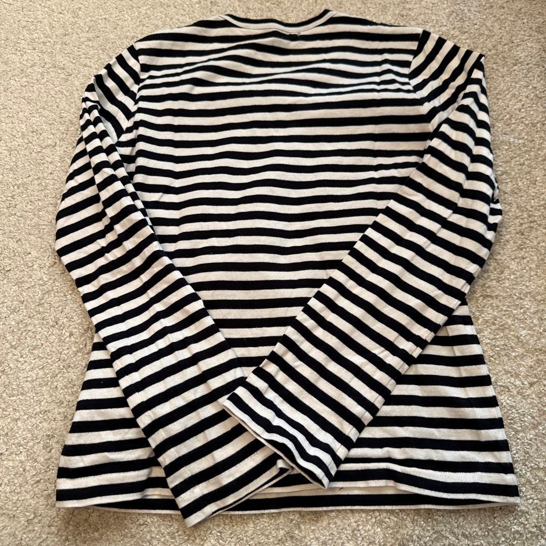 n*_様 コムデギャルソン　ボーダートップス　XS