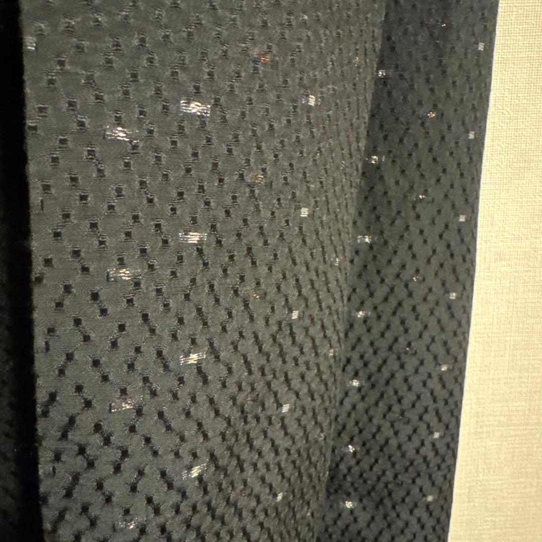 izumiyori shirocon ラメチップバギーパンツ 黒36