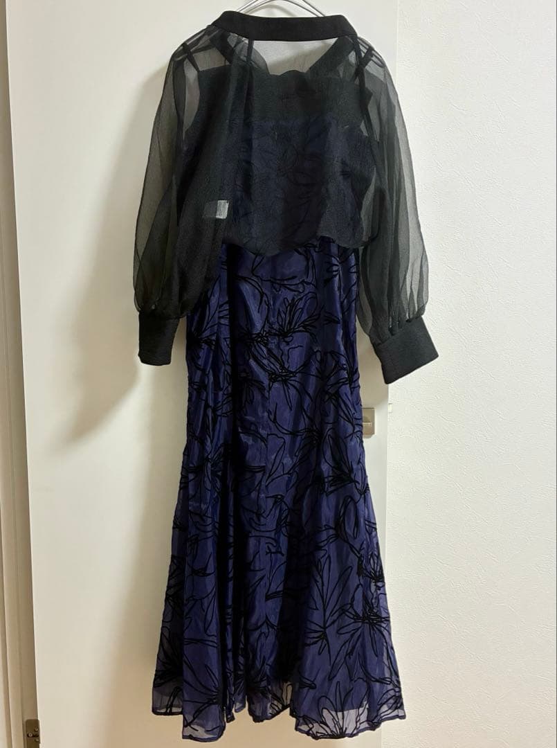 kana ボウタイリボンボレロ　キャミワンピース　オケージョン　結婚式　2次会