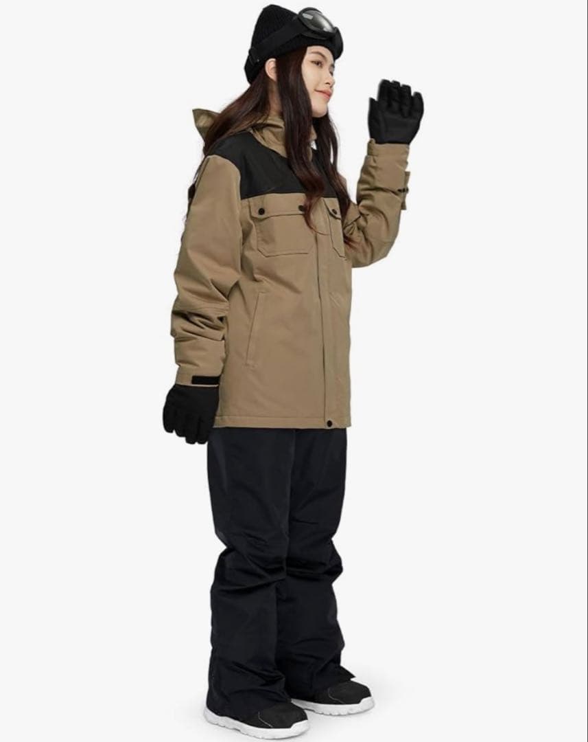 最終値下げ‼️アクレイス スノーボードウェア スキーウェア レディース 上下セット