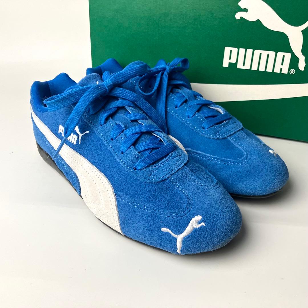 【け】PUMA SPEEDCAT OG レーシングシューズ　ブルー　24