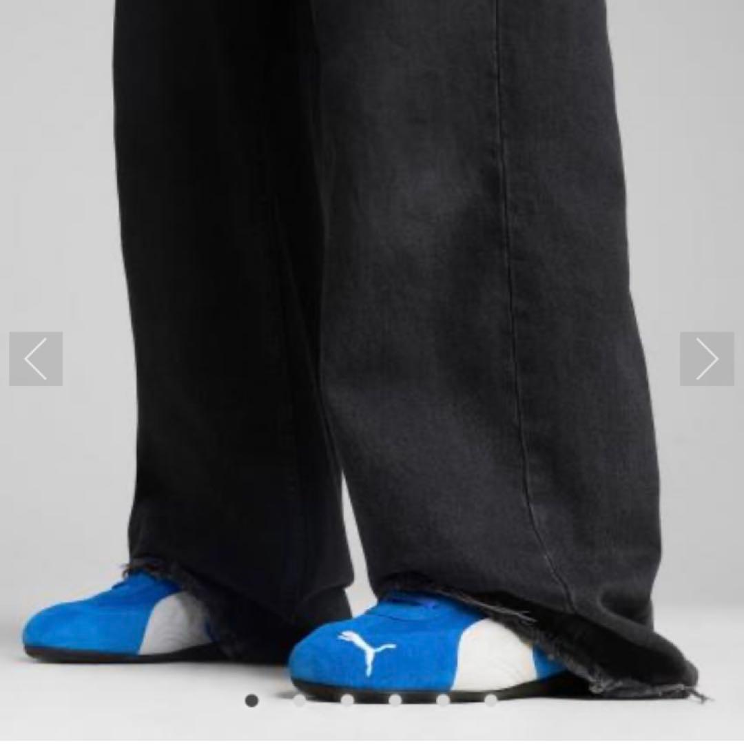 【け】PUMA SPEEDCAT OG レーシングシューズ　ブルー　24