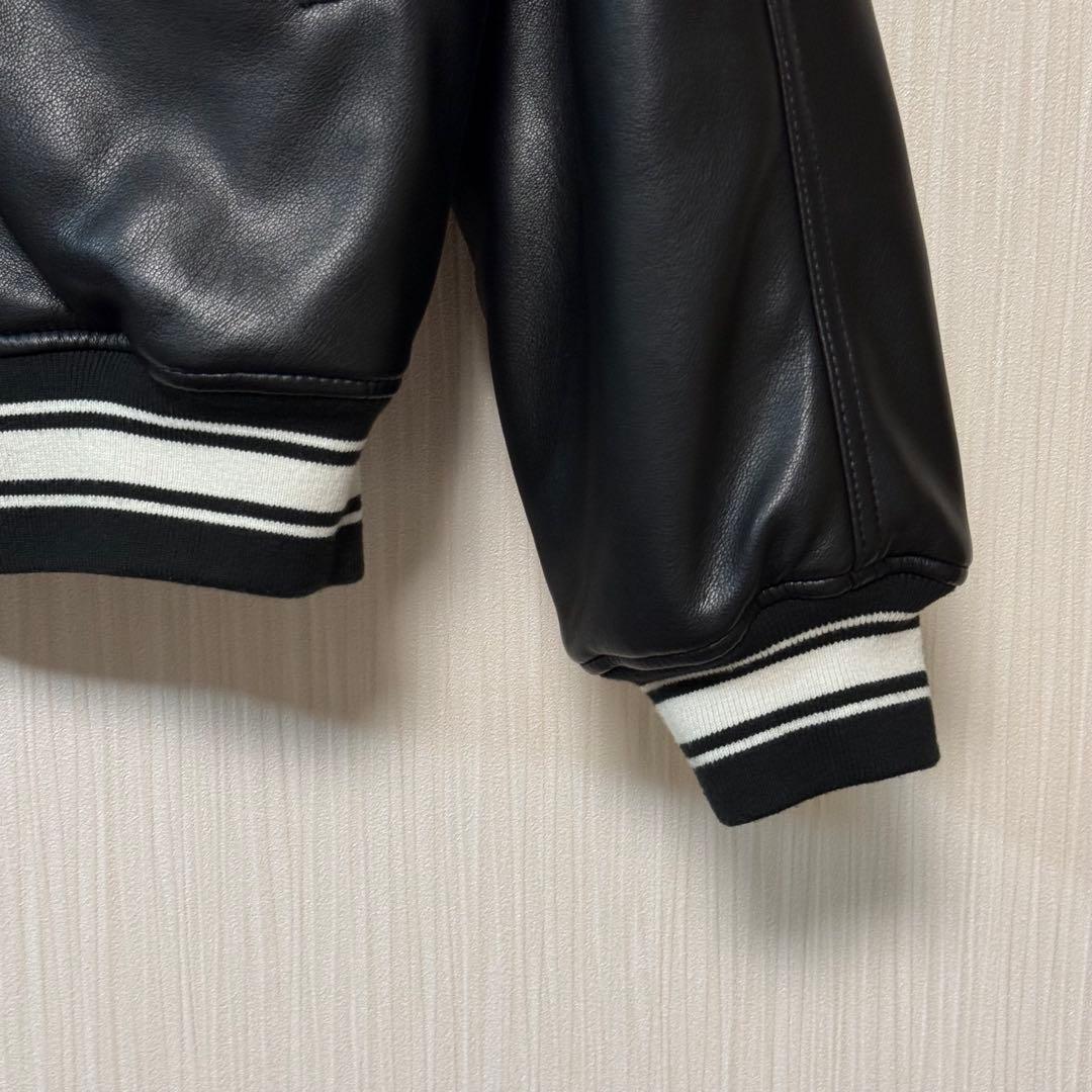 完売品 AVIREX XLARGE コラボ ブラック黒色 レザージャケット