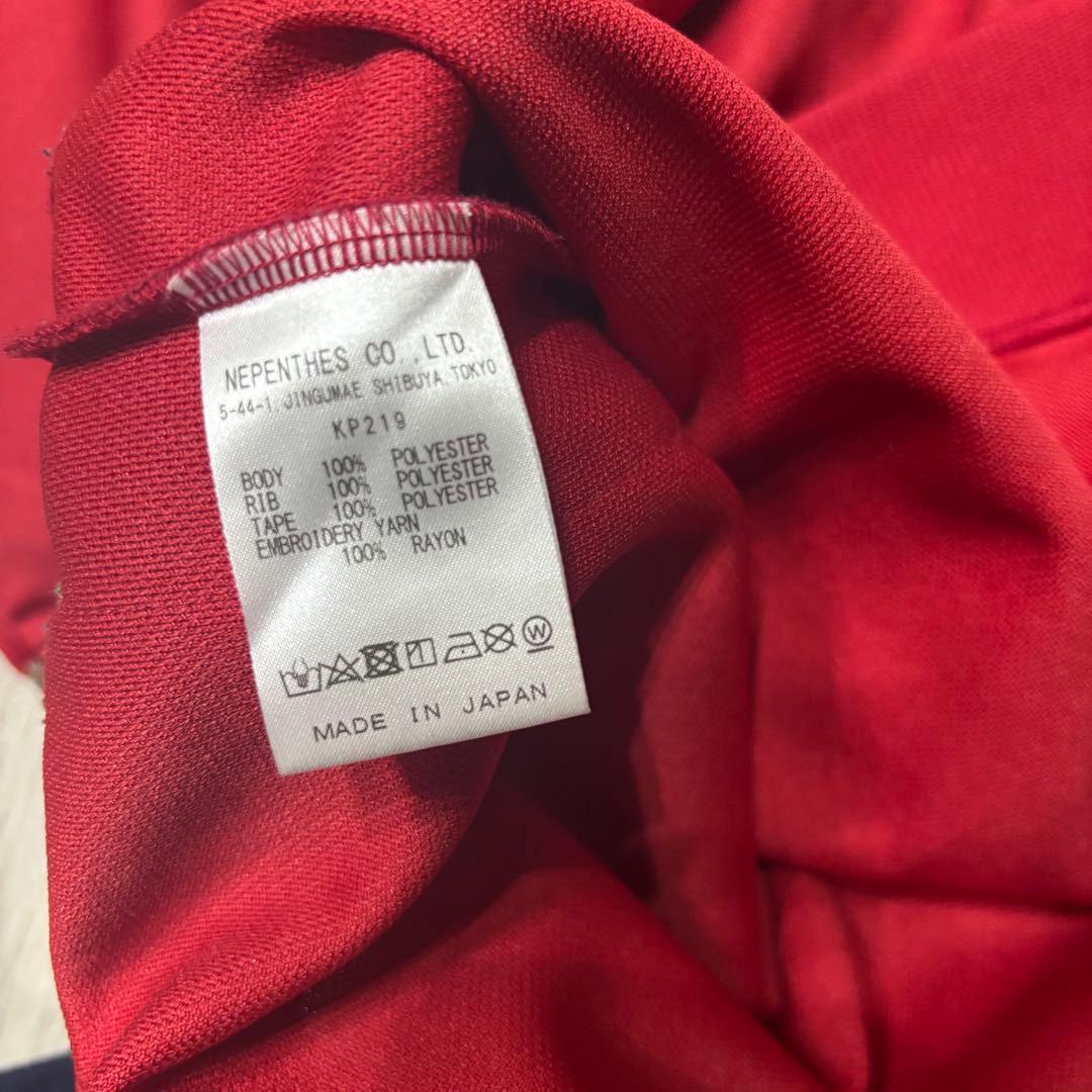 【美品】Needles ニードルズ　トラックシャツ　バタフライ刺繍