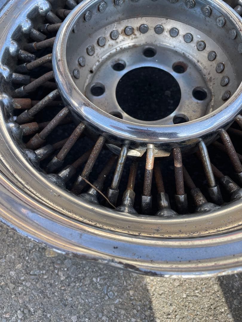 13インチワイヤーホイール100-114.3