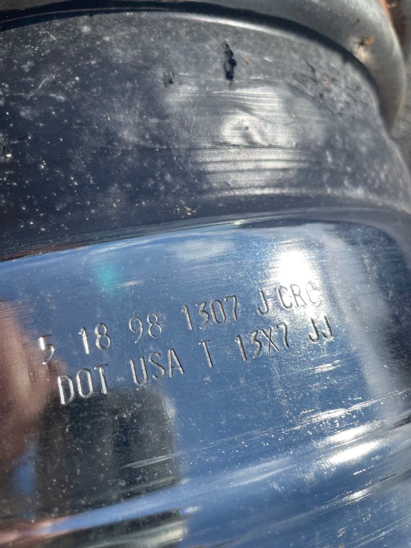 13インチワイヤーホイール100-114.3