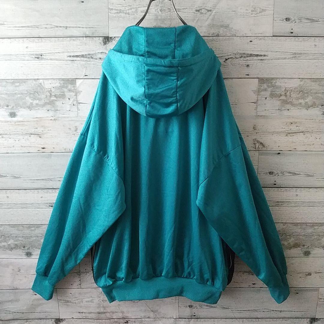 希少デザイン☆80s アディダス センターロゴ ハーフジップ トラックジャケット