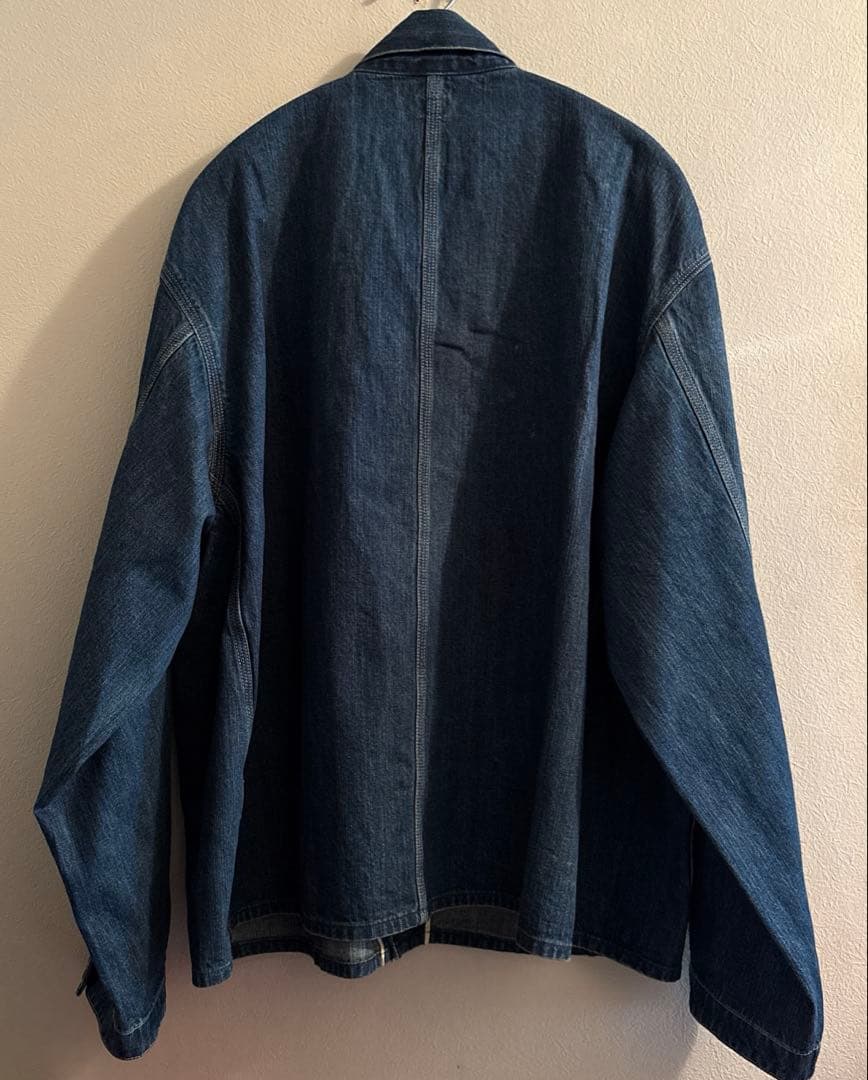 美品　chimala DENIM SHORT WORK JACKET サイズM