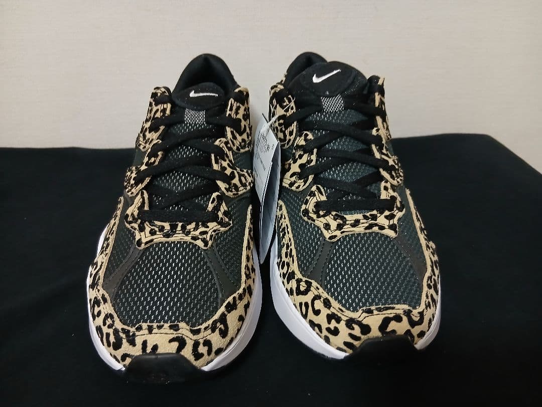 新品25cmNIKEナイキ AL8ブラックヒョウレオパード