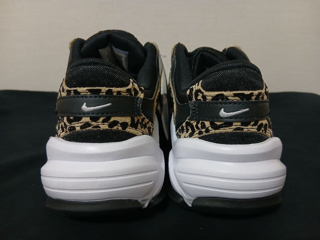 新品25cmNIKEナイキ AL8ブラックヒョウレオパード