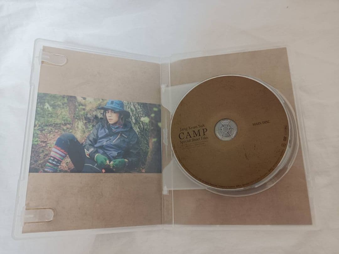 希少　サイン入り　証明書付き　チャン・グンソク　CAMP　DVD