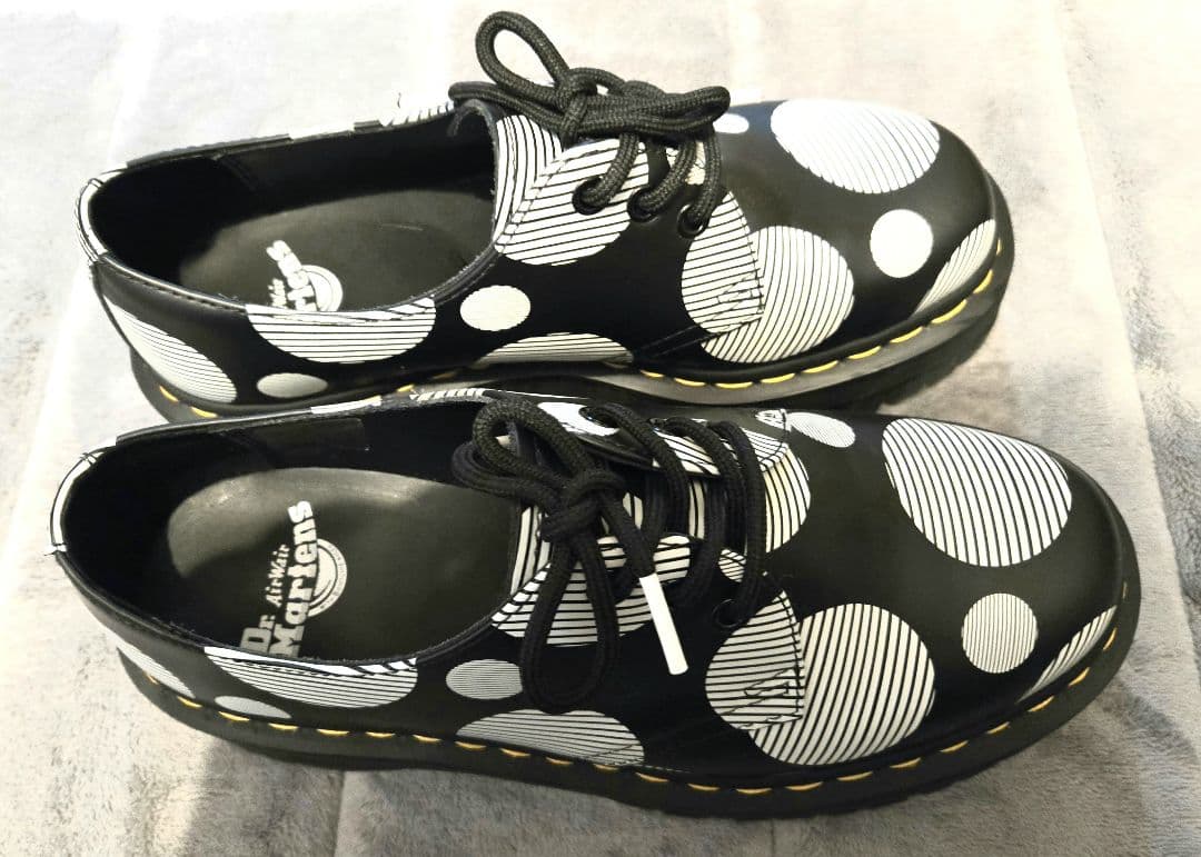 Dr.Martens ドクターマーチン 厚底シューズ ポルカドット