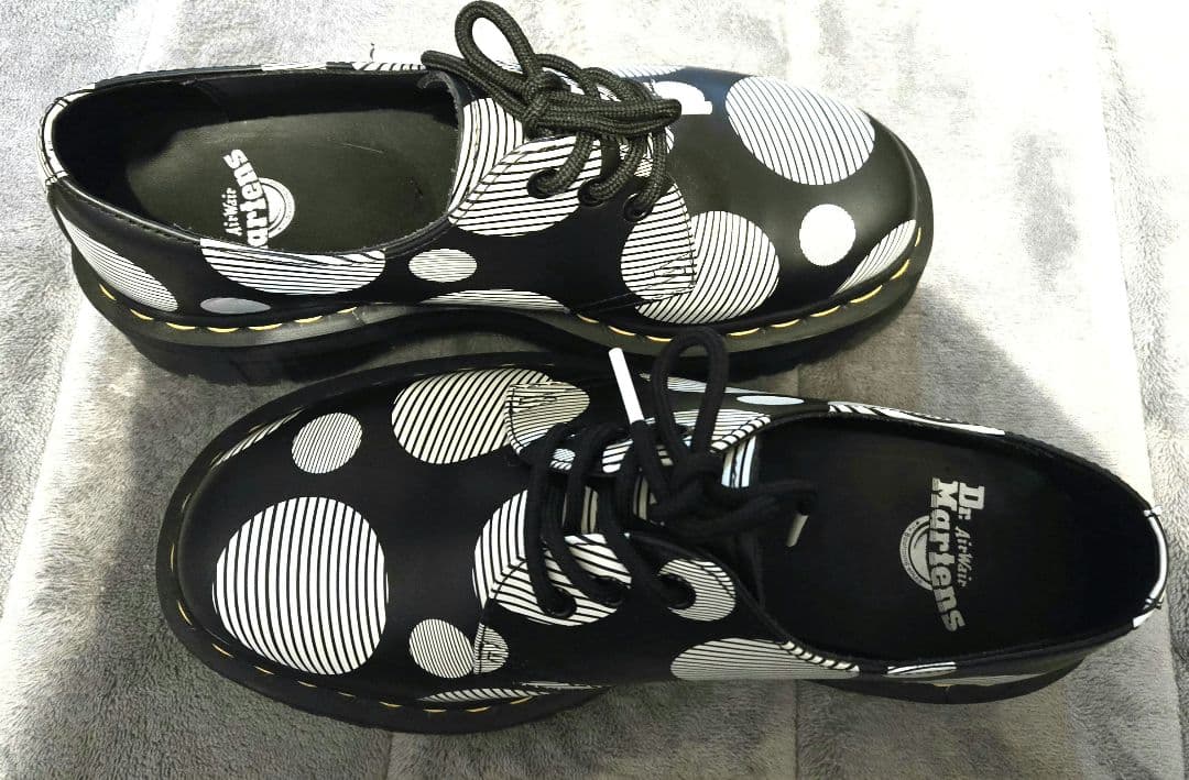 Dr.Martens ドクターマーチン 厚底シューズ ポルカドット