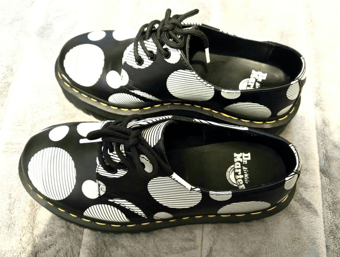 Dr.Martens ドクターマーチン 厚底シューズ ポルカドット