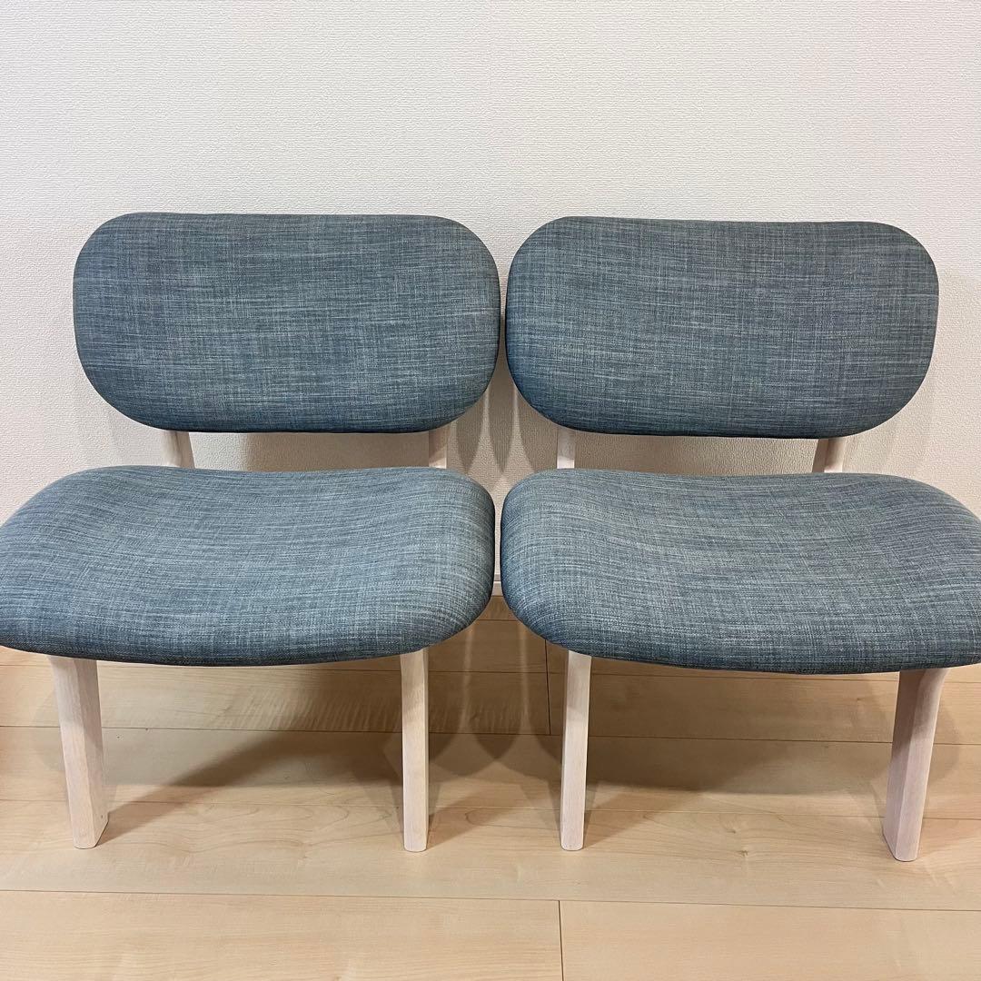 ニトリ リラックスワイドチェア 2脚セット