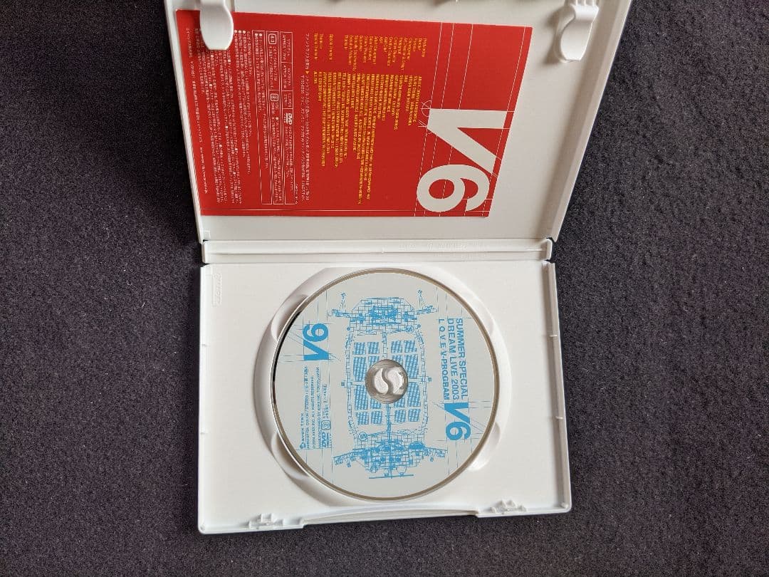ミュージック V6 SUMMER SPECIAL DREAM LIVE 2003 DVD