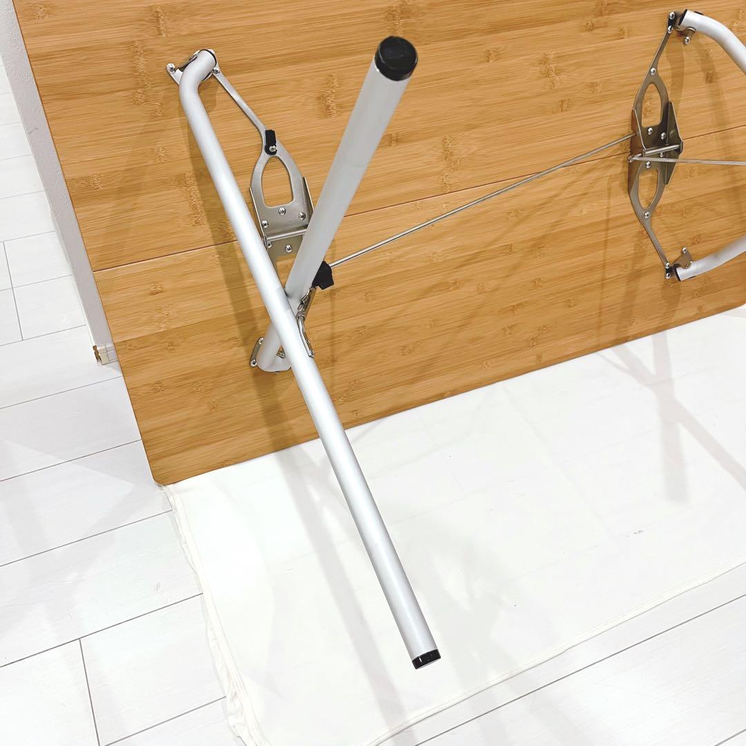 【美品】 peak スノーピーク　ワンアクション テーブル ロング 竹