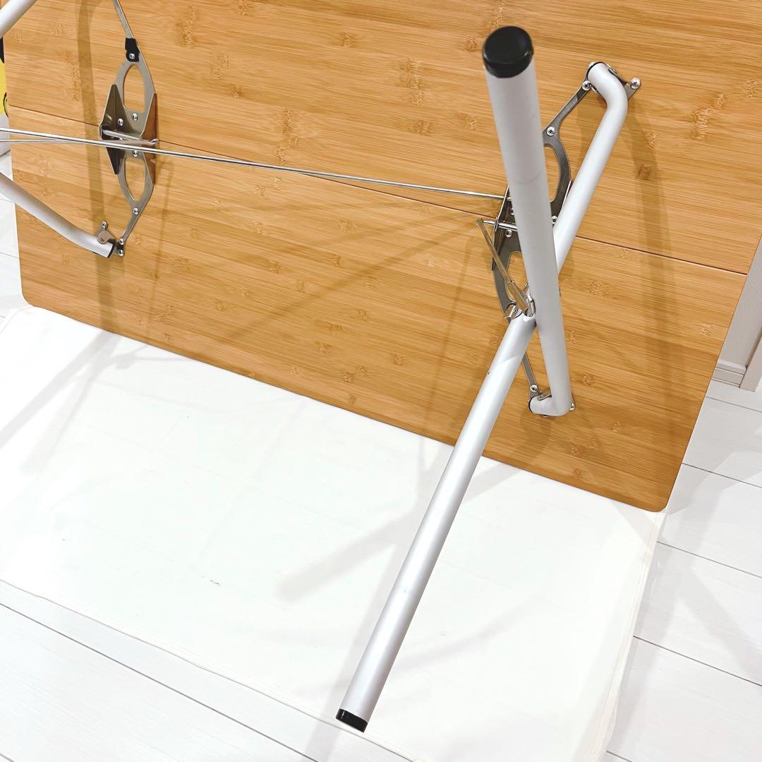 【美品】 peak スノーピーク　ワンアクション テーブル ロング 竹