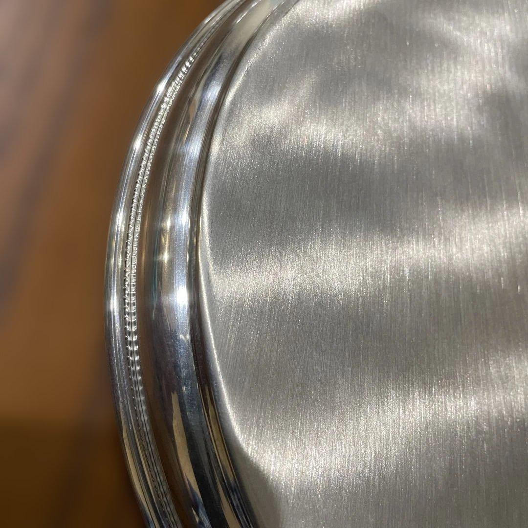 ◯　Tiffany & Co. Pewter トレー 直径 26cm