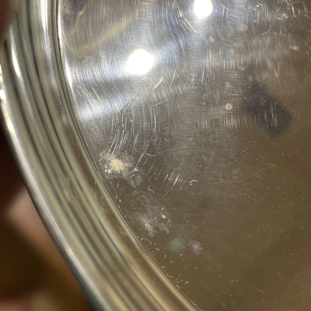 ◯　Tiffany & Co. Pewter トレー 直径 26cm