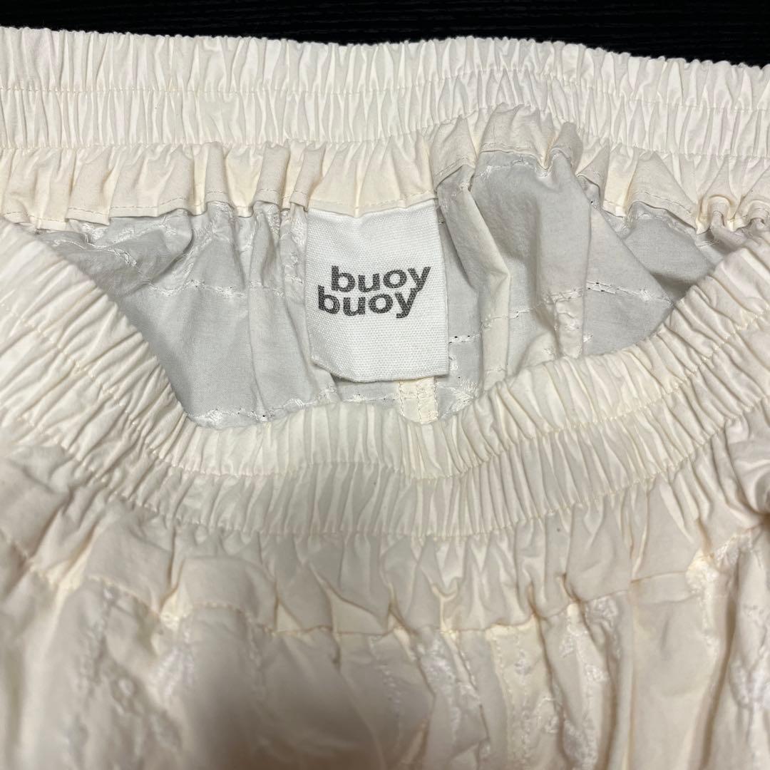 buoybuoy 刺繍タイプライター BONTAN パンツ