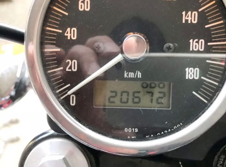 Kawasaki W650 純正メーター