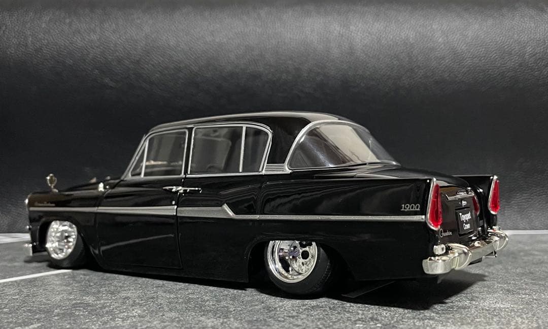 1/24 アシェット 国産名車 トヨペット クラウン 旧車 改造車 カスタムカー