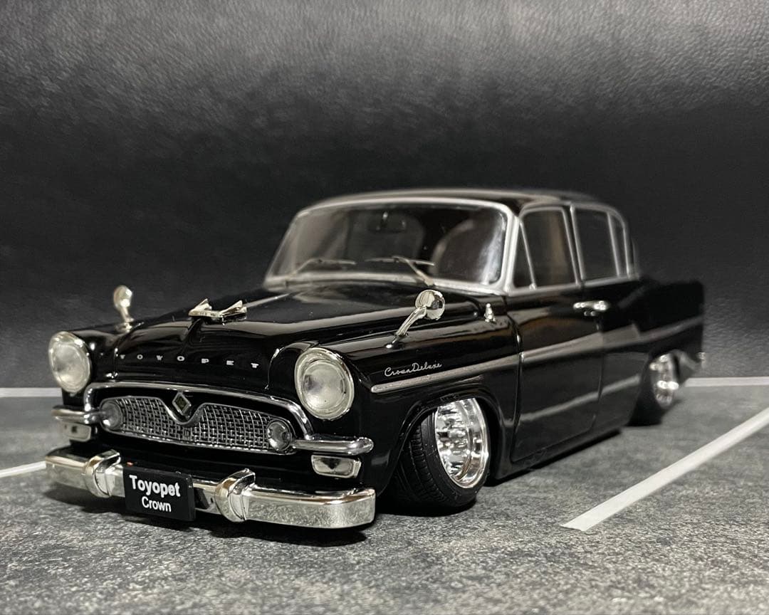 1/24 アシェット 国産名車 トヨペット クラウン 旧車 改造車 カスタムカー