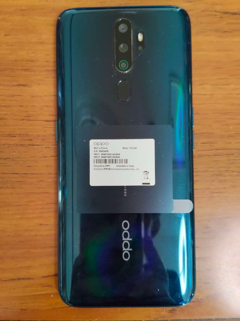 OPPO A5 2020 グリーン 本体